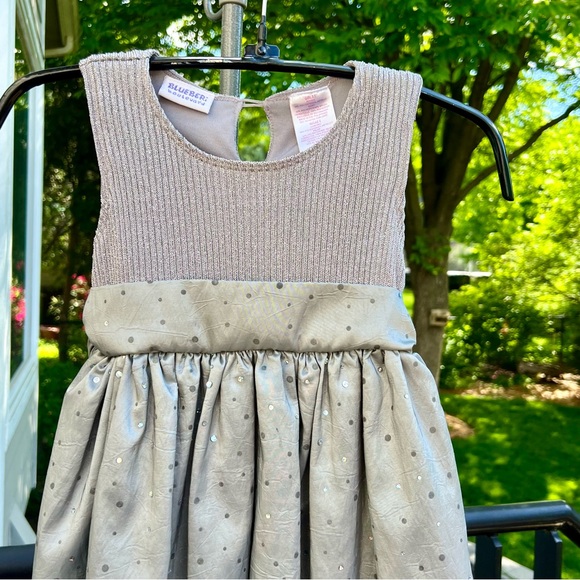 BLUEBERI BOULEVARD FLOWER GIRL DRESS SIZE 5 - Picture 3 of 11